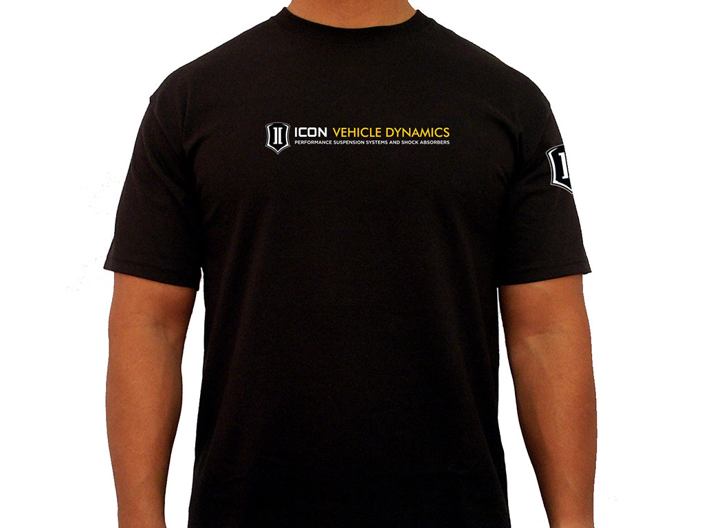 ICON Standard-Logo Tee – Black