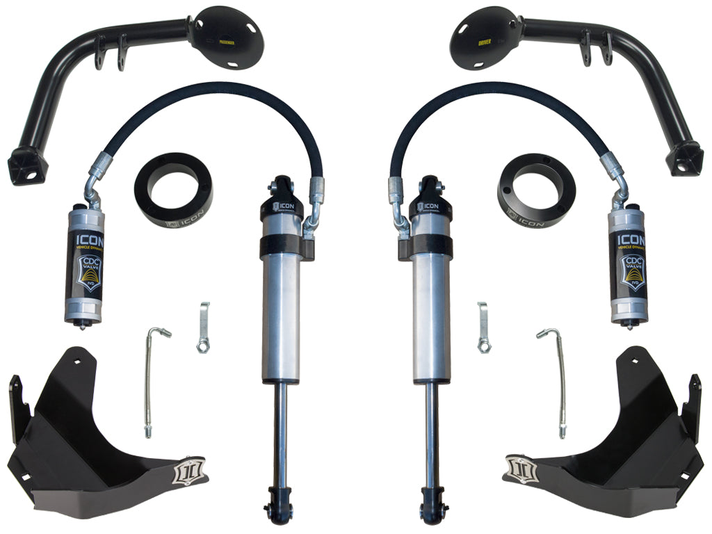 ICON 2016-2023 Toyota Tacoma, Stage 2 S2 Secondary Shock Upgrade Syste