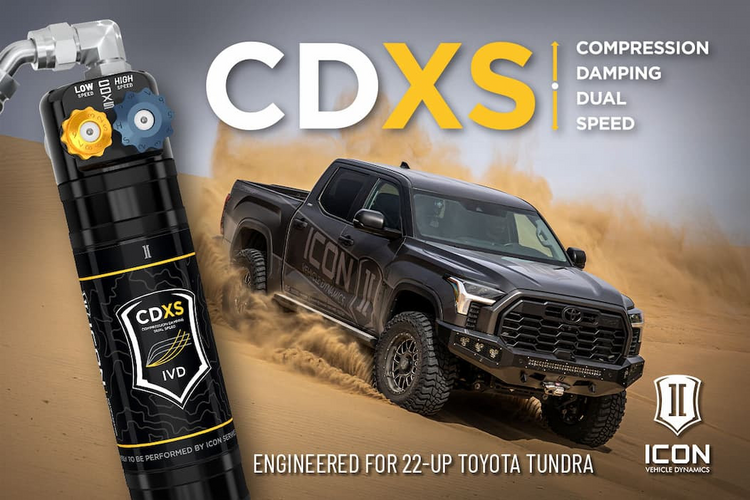 NEW: CDXS Coilovers & Suspension Systems for 2022-25 Toyota Tundra