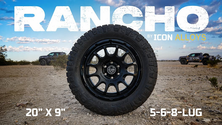 NEW from ICON Alloys: 20-inch Rancho