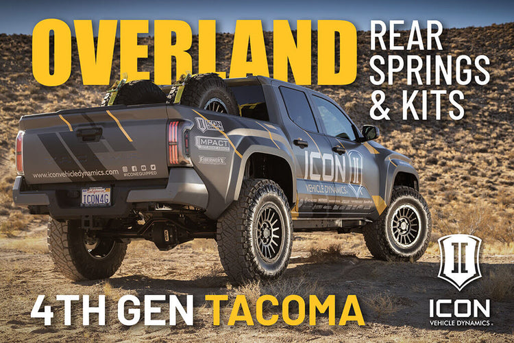 NEW: 4th Gen Tacoma Overland Rear Springs and Suspension Systems