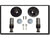 4RUNNER REAR HYDRAULIC AIR BUMP STOP KIT FOR FJ CRUISER