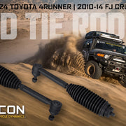 New! 2010-24 Toyota 4Runner & FJ Cruiser Heavy Duty XD Tie Rods