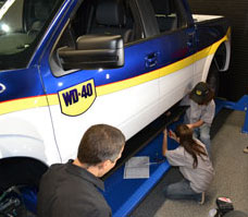Manufacturers and Students Customize WD-40/SEMA Cares Foose F-150 at SEMA Garage