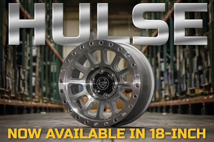 NEW PRODUCT: 18-INCH HULSE IN 5, 6 & 8-LUG