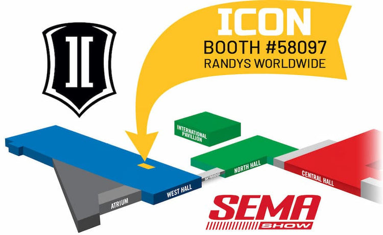Visit ICON at the SEMA Show!