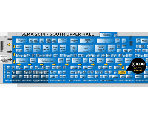 SEMA SHOW 2014 – ICON VEHICLE DYNAMICS BOOTH #36149