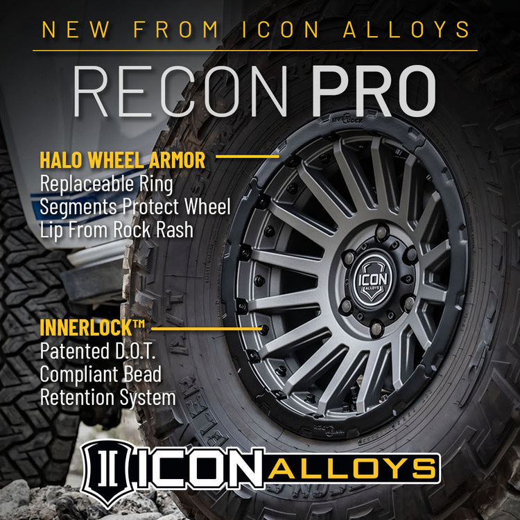 A New Era in Wheel Technology | Proudly Introducing RECON PRO featuring InnerLock™ Technology and HALO Wheel Armor