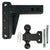 BulletProof 2.5" Medium Duty 4" Drop/Rise Hitch