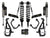 ICON 2021-2025 Ford F-150 4WD, 3.5-4.5" Lift, Stage 5 Suspension System, Tubular