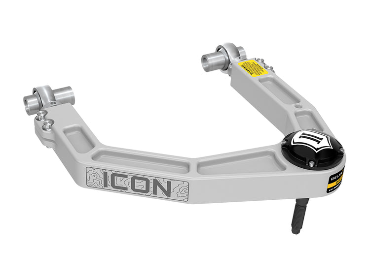 ICON 2024-2025 Toyota Tacoma/2024-2025 Toyota Land Cruiser 250 Series/2024-2025 Lexus GX550/2025 Toyota 4Runner, Front, Billet Upper Control Arms w/ Delta Joint Pro
