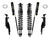 ICON 2021-2026 Ford Bronco, Rear, 1.25-3” Lift, V.S. 2.5 Series Coilover Kit, Remote Reservoir w/ CDEV, Pair