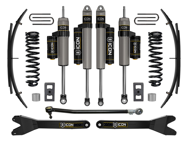 ICON 2023-2025 Ford F-250/F-350 Super Duty 4WD, Gas, 2.5" Lift, Stage 3 Suspension System w/ Radius Arms and Expansion Packs