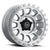 ICON Alloys Hulse, Silver Machined, 18 x 9 / 5 x 5, -12mm Offset, 4.5" BS