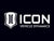 ICON Vehicle Dynamics Standard Logo Sticker, White, 12” Wide