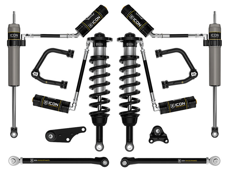 ICON 2024-2025 Toyota Tacoma 1.25-3" Lift, Stage 7 Suspension System, Tubular