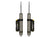 ICON 2014-2026 Ram 2500, 0" Lift Coil/3" Lift Air Ride, Rear, V.S. 2.5 Aluminum Series Shock Absorbers, Piggyback Reservoir w/ CDCV, Pair