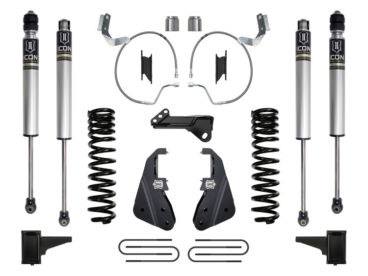 ICON 2023-2025 Ford F-250/F-350 Super Duty 4WD, Diesel, 4.5" Lift, Stage 1 Suspension System