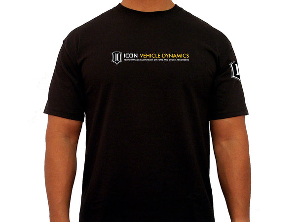 ICON Standard-Logo Tee – Black