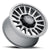 ICON Alloys Recon SLX, Charcoal, 18 x 9 / 8 x 180, 12mm Offset, 5.5" Backspace
