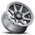 ICON Alloys Rebound PRO, Titanium, 17 x 8.5 / 5 x 5.5, 0mm Offset, 4.75" BS, 108mm Hub Bore