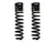 ICON 2020-2022 Ford F-250/F-350 Super Duty 4WD Diesel, 4.5” Lift, Front, Dual Rate Coil Spring Kit