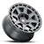 ICON Alloys Compass, Satin Black, 17 x 8.5 / 5 x 5, -6mm Offset, 4.5" BS