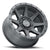 ICON Alloys Rebound, Double Black, 18 x 9 / 6 x 135, 6mm Offset, 5.25" BS