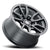 ICON Alloys Vector 5, Satin Black, 17 x 8.5 / 5 x 150, 25mm Offset, 5.75" BS