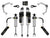 ICON 2020-2026 Chevrolet Silverado/GMC Sierra 2500/3500 HD, 2-3.5" Lift, Stage 3 3.0 Suspension System, Billet