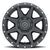 ICON Alloys Rebound, Satin Black, 20 x 9 / 8 x 6.5, 12mm Offset, 5.5" BS
