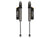 ICON 1999-2025 Ford F-250/F-350 Super Duty, 3-6” Lift, Rear, V.S. 2.5 Aluminum Series Shock Absorbers, Piggyback Reservoir w/ CDCV, Pair