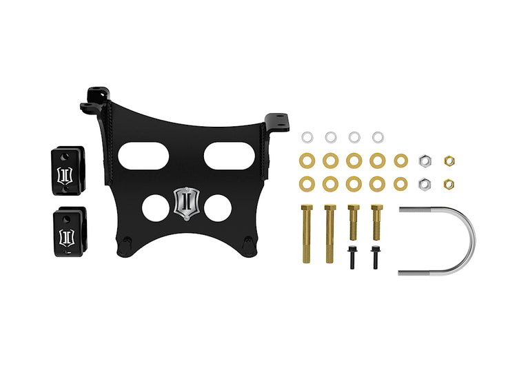 ICON 2023-2025 Ford F-250/F-350 Super Duty, Dual Steering Stabilizer Bracket Kit