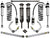 ICON 2010-Up Lexus GX460, 0-3.5" Lift, Stage 4 Suspension System, Billet UCA