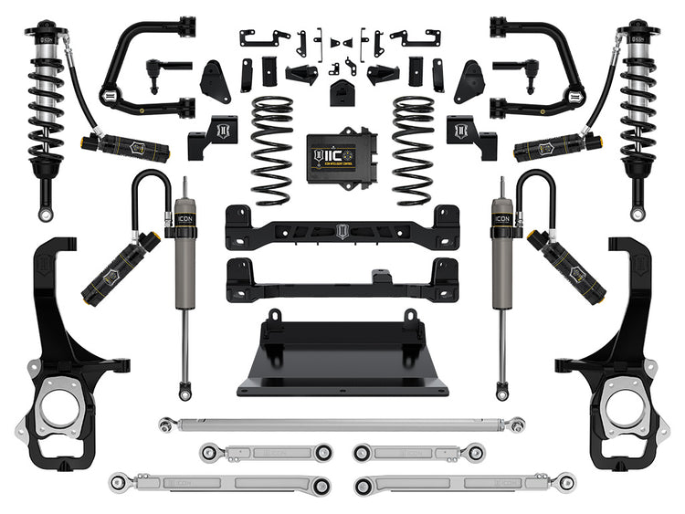ICON 2022-2024 Toyota Tundra, 6" Lift, Stage 9 Suspension System, Tubular