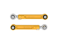 ICON 2022-2025 Toyota Tundra/2023-2025 Toyota Sequoia/2024-2025 Toyota Tacoma/Toyota Land Cruiser 250 Series/Lexus GX550/2025 Toyota 4Runner, Rear, Billet Upper Link Kit, Gold Anodizing
