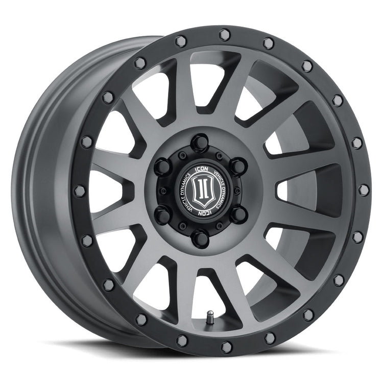 ICON ALLOYS COMPRESSION TITANIUM - 18 X 9 / 6 X 5.5 / 25MM / 6