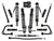 ICON 2021-2026 Ford Bronco, Sasquatch, 2-3" Lift, Stage 8 Suspension System, Tubular, Heavy Rate Rear Springs