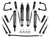 ICON 2021-2026 Ford Bronco, Non-Sasquatch, 3-4" Lift, Stage 7 Suspension System, CDXS, Tubular