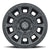 ICON Alloys Thrust, Satin Black, 17 x 8.5 / 5 x 5, -6mm Offset, 4.5" BS