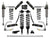 ICON 2025-2026 Toyota 4Runner 4WD, Hybrid, 1.75-3" Lift, Stage 12 2.5 Suspension System, Billet