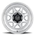 ICON Alloys Nuevo, Silver Machined, 17 x 8.5 / 6 x 5.5, 0mm Offset, 4.75" BS