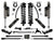 ICON 2023-2025 Ford F-250/F-350 Super Duty 4WD, 2.5-3" Lift, Stage 6 Coilover Conversion System with 4-Link