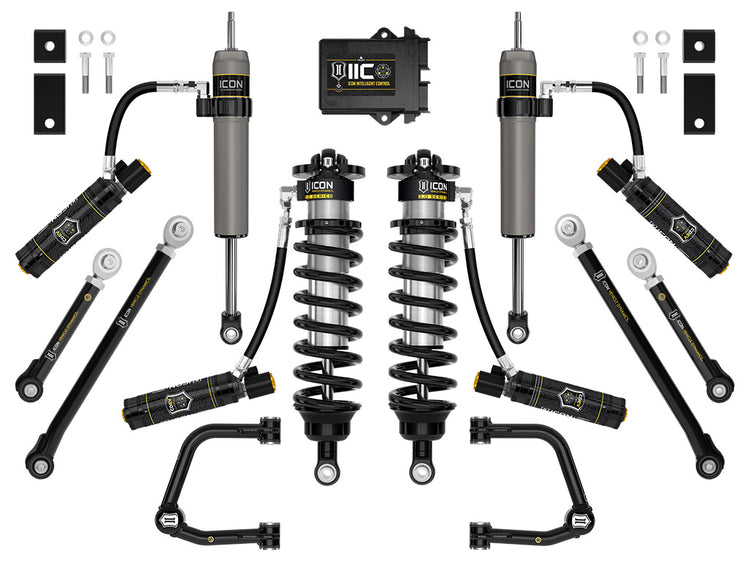 ICON 2022-2025 Toyota Tundra, 2-3.25" Lift, Stage 4, 3.0 Suspension System, Tubular