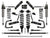 ICON 2024-2026 Lexus GX550, 1.25-3" Lift, Stage 10 Suspension System, Tubular