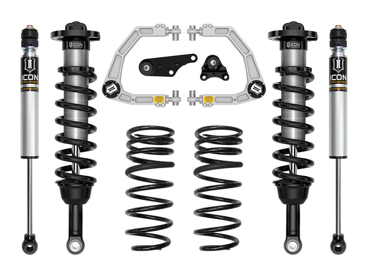 ICON 2024-2025 Toyota Tacoma 1.25-3" Lift, Stage 2 Suspension System, Billet, Triple Rate Rear Springs