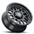 ICON Alloys Alpha, Gloss Black, Milled Windows, 20x9 / 5x150, 16mm OS, 5.625" BS