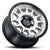 ICON Alloys Rancho, Silver Machined w/ Gloss Black Lip, 17 x 8.5 / 5 x 150, 25mm Offset, 5.75" Backspace