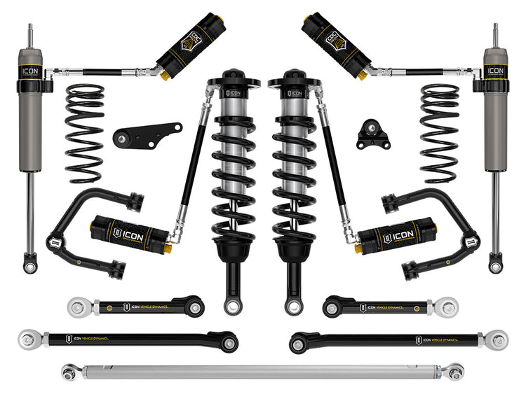 ICON 2024-2025 Toyota Tacoma 1.25-3" Lift, Stage 11 Suspension System, Tubular
