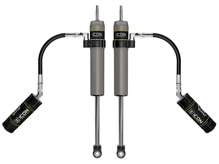 ICON 2024-2025 Toyota Tacoma, 0-1” Lift, Rear, V.S. 2.5 Aluminum Series Shock Absorbers, Remote Reservoir, Pair